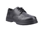 Pod Fiona Meisjes Zwart Leren Brogues