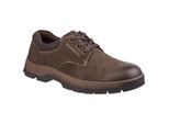 Cotswold Heren Dikke Houten Kant Op Nubuck Leder Vrijetijdschoen (Bruin)