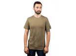 Caterpillar Essentials Korte Mouwen Katoenen Groen T-shirt voor Mannen