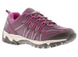 Hi-Tec Jaguar Polyester Dames Italiaanse Pruim/festival Fuchsia Wandelschoenen