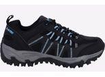 Hi-Tec Jaguar Polyester Dames Zwarte Wandelschoenen