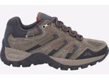 Hi-Tec Torca Low Mesh Dames Wandelschoenen Donker Taupe/Antraciet