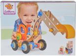 Konstruktionsspielsteine EICHHORN "Constructor Bagger, 90tlg.", bunt, Spielbausteine, Baby, Holz, Kunststoff, Konstruktionsspielsteine, Made in Germany