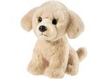 Kuscheltier HEUNEC "Medi-Mi, Golden Retriver", braun (hellbraun), Plüschfiguren, KinderB:19cm H:18cm T:22cm, Kuscheltier, B:19cm H:18cm T:22cm