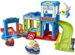 Spiel-Polizeistation VTECH "Tut Tut Baby Flitzer, Polizeiwache", bunt, Fahrzeug-Spielwelten, KinderB:61,5cm H:29cm T:29,1cm, Kunststoff, Spiel-Polizeistation, B:61,5cm H:29cm T:29,1cm