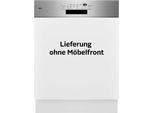 AEG teilintegrierbarer Geschirrspüler "GT7200A1SCM", Energieeffizienz: A, edelstahl, B:59,6cm H:81,5cm T:57cm, Geschirrspüler, Wassersparende Spülmaschine: 8,4l im Eco-Programm-effiziente Reinigung, teilintegrierbarer Geschirrspüler