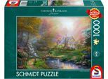 Puzzle SCHMIDT SPIELE "A Mother's Perfect Day von Thomas Kinkade", bunt, Puzzles, KinderB:69cm H:49cm, Pappe, Motiv, Puzzle, Made in Germany, B:69cm H:49cm