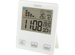 Wetterstation HAMA "Thermo-/Hygrometer "TH-10", mit Schimmelalarm Thermometer", weiß, Wetterstationen, Wetterstation