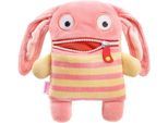 Plüschfigur SCHMIDT SPIELE "Sorgenfresser Pomm", rosa (rosa, gelb), Plüschfiguren, KinderB:20,5cm H:22cm T:4,5cm, Plüschfigur, B:20,5cm H:22cm T:4,5cm