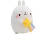 Kuscheltier NICI "Molang, Molang mit Sternschnuppe, 24 cm, in Geschenkverpackung", weiß, Plüschfiguren, KinderB:14,5cm H:24cm L:14,5cm, Polyester, Kuscheltier, B:14,5cm H:24cm L:14,5cm