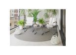 Ambia Garden Balkonset, Grau, Metall, Textil, 3-teilig, zylindrisch, 49.5x83.5x60 cm, wetterbeständig, geeignet für Balkon, Balkonmöbel, Balkonmöbel-Sets