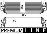 MAHLE Ladeluftkühler ci185000p für ALPINA BMW