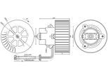 MAHLE Innenraumgebläse ab6000s für Opel GM