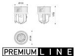 MAHLE Innenraumgebläse ab429000p für JAGUAR LAND ROVER