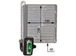 MAHLE Verdampfer, Klimaanlage ae118000p für Ford