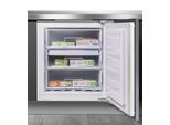 BEKO Einbaugefrierschrank "BU1204N 7275240514", Energieeffizienz: E (A-G), silber (weiß), B:59,5cm H:81,8cm T:54,5cm, Gefrierschränke