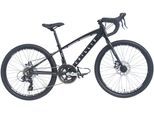Jugendfahrrad CHILLIZ "GL.10" Gr. 31, schwarz, glänzend, Fahrräder, Kinder, 31cm, 24 Zoll (60,96cm) hinten: 24 Zoll (60,96cm)