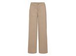 Stoffhose FRANSA "Hose FRBLAZER", Damen, Gr. 40, N-Gr, blau (brindle), Obermaterial: 74% Polyester PES. 22% Viskose CV. 4% Elasthan EL., Hosen Stoffhose