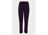 Stoffhose KAFFE "Strickhose KAjenny", Damen, Gr. S, N-Gr, blau (dawn lila), Obermaterial: 76% Polyester Pol. recyc.. 20% Viskose CV. 4% Elasthan EL., Hosen Stoffhose