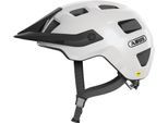 Mountainbikehelm ABUS "MOTRIP MIPS" Gr. M, weiß, Helme, M Kopfumfang: 54cm - 58cm, glänzend, unifarben