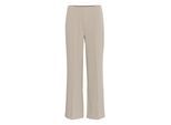 Stoffhose KAFFE "Hose KAthea", Damen, Gr. XL, N-Gr, grau (elephant skin), Obermaterial: 96% Polyester PES. 4% Elasthan EL., Hosen Stoffhose