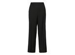 Marlene-Hose KAFFE "Hose KAvindy", Damen, Gr. 38, N-Gr, schwarz (schwarz deep), Obermaterial: 97% Polyester PES. 3% Elasthan EL., Hosen
