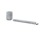 Sharp HT-SBW55121 Dolby Atmos Soundbar 5.1.2 kabelloser Subwoofer 650W Bluetooth, silber