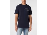 T-Shirt PHILIPP PLEIN "T-Shirt", Jungen, Gr. S, blau (24, navy), Obermaterial: 100% Baumwolle, Shirts T-Shirt