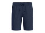 Leinenhose INDICODE "Leinenhose IDPassa", Herren, Gr. XXL, N-Gr, blau (navy), Obermaterial: 55% Leinen LI. 45% Baumwolle CO., Hosen