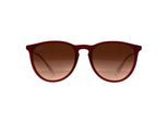 Ray-Ban RB4171 Erika 6815A5 gepolijst rubber violet roze gradiÃ«nt bruin zonnebril
