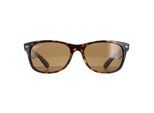 Ray-Ban Zonnebril Nieuwe Wayfarer 2132 902/57 Schildpad Bruin Gepolariseerde 55mm