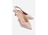 Thea Slingback Pump met Spitse Neus (Dames)