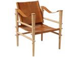 Sessel Noble 3155062 Echtleder Braun