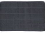 Duschmatte ROSS "Duschvorleger", grau (anthrazit), H:10mm, Baumwolle, Badematten, besonders weich, Badezimmerteppich, uni