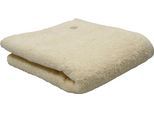 Handtücher ROSS "Vita 4004", beige (sand), B:50cm L:100cm, Frottier, Obermaterial: 100% Baumwolle, Handtücher, Bestickung ROSS-Emblem