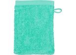 Waschhandschuh ROSS "Vita 4004", blau (lagune), B:16cm L:22cm, Frottier, Handtücher