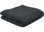 Handtücher ROSS "Vita 4004", grau (schiefer), B:50cm L:100cm, Frottier, Obermaterial: 100% Baumwolle, Handtücher, Handtücher, Bestickung ROSS-Emblem