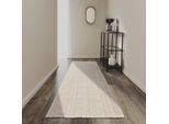 Teppich VILLEROY & BOCH "Rosalie Juteteppich", reinweiß, B:80cm H:10mm L:300cm, Jute, Teppiche, Teppich, Läufer, 100% Jute, Natur, Wohnzimmer, Esszimmer, Schlafzimmer, GRS