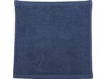 Seiftuch ROSS "Vita 4004", blau, B:30cm L:30cm, Frottier, Handtücher