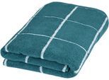 Duschtuch ROSS "Überkaro 9032", blau (pazifik), B:75cm L:140cm, Frottier, Baumwolle, Handtücher, Duschtuch, 100% Baumwolle, kariert, in modischen Karo Farben