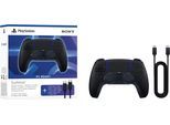 PLAYSTATION 5 PlayStation 5-Controller "DualSense Wireless", midnight schwarz, B:16cm H:6,6cm T:10,6cm, Spielecontroller, plus USB-Kabel, PlayStation 5-Controller