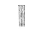Grillguthalter GEFU "BBQ, mit Rollfunktion und Klappdeckel", silber (silberfarben), H:30,5cm Ø:9,1cm, Edelstahl, Backbleche, Grillguthalter, für gleichmäßige Hitzezirkulation und alle Grillarten