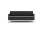 Schlafsofa HESTBÆK "Hestbæk 415 3-Sitzer, Bettfunktion, Federkern, Breite 208cm", grau (deep grau), B:208cm H:79cm T:82cm, 100% Polyester, Sofas, Schlafsofa, Umklappbar, Querschläfer, sehr komfortabel, Stauraum