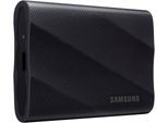 SAMSUNG externe SSD "T9", schwarz, 4 TB, Schreibgeschwindigkeitmaximal 2000 MB/s Lesegeschwindigkeitmaximal 2000 MB/s, Festplatten