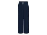 Stoffhose KAFFE "Casual Hose KAillis", Damen, Gr. 44, N-Gr, blau (midnight marine), Obermaterial: 100% Polyester PES., Hosen Stoffhose