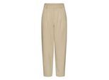 Marlene-Hose KAFFE "Hose KAmerle", Damen, Gr. 44, N-Gr, blau (feather gray), Obermaterial: 64% Polyester Pol. recyc.. 33% Viskose CV. 3% Elasthan EL., Hosen