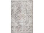 Novel Vintage-Teppich waschbar, Beige, Textil, rechteckig, 130x190 cm, Oeko-Tex® Standard 100, für Fußbodenheizung geeignet, rutschfest, in verschiedenen Größen erhältlich, feuchtraumgeeignet, waschbar, pflegeleicht, leicht zusammenrollbar, Teppiche & Böden, Teppiche, Vintage-Teppiche