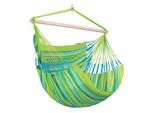 Hängesessel Kingsize Hammock Echtholz Gelb/Grün