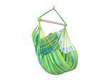 Hängesessel Hammock Chair Echtholz Gelb/Grün