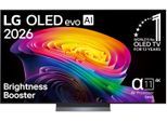 LG OLED-Fernseher "OLED65C68LA", Energieeffizienz: E (A-G), schwarz, 65 ″, Fernseher